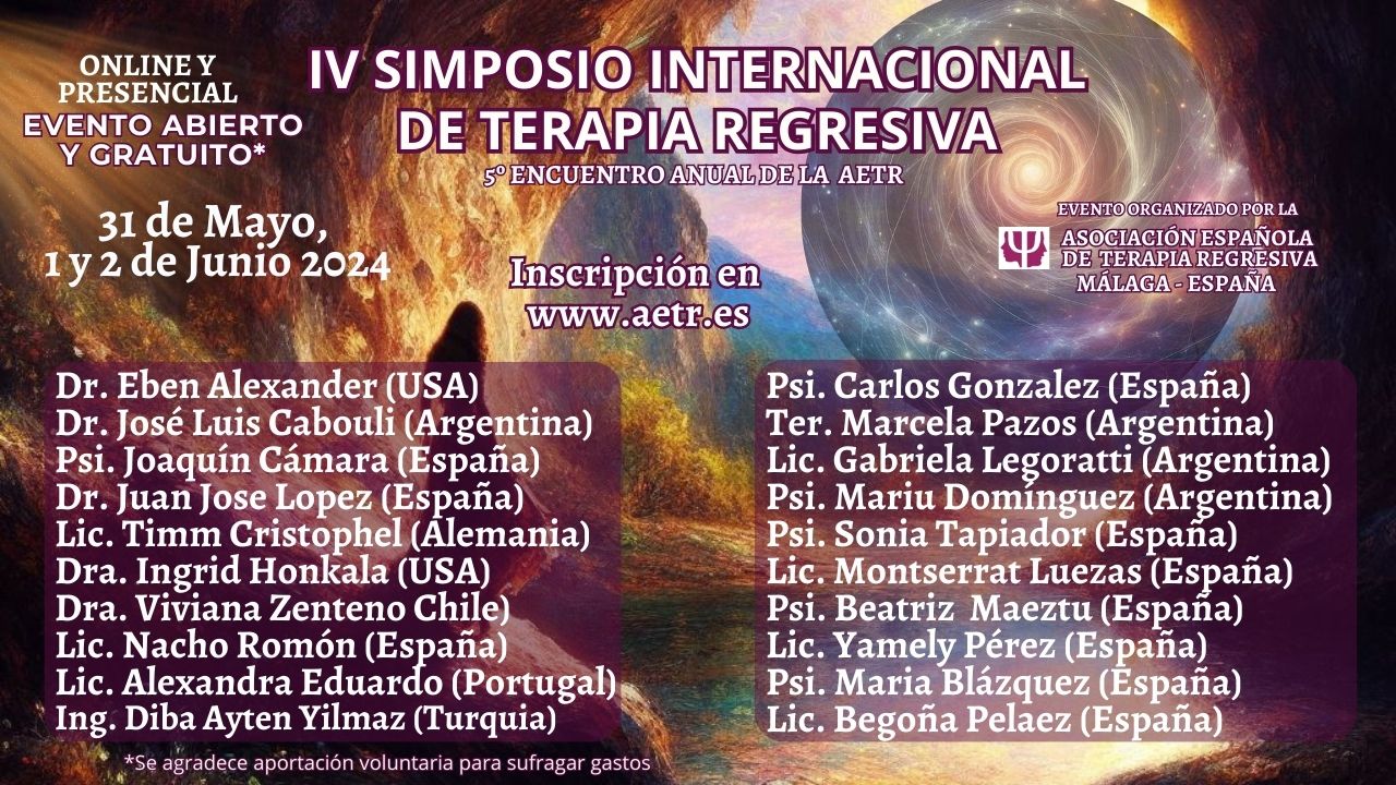 I SIMPOSIO INTERNACIONAL DE TERAPIA REGRESIVA