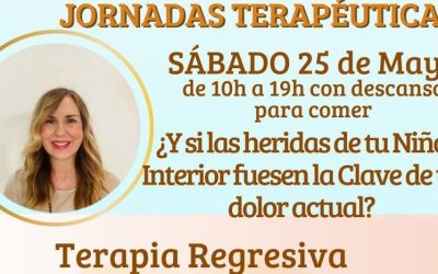 JORNADAS TERAPÉUTICAS  TERAPIA REGRESIVA Sábado 25 de Mayo 2024